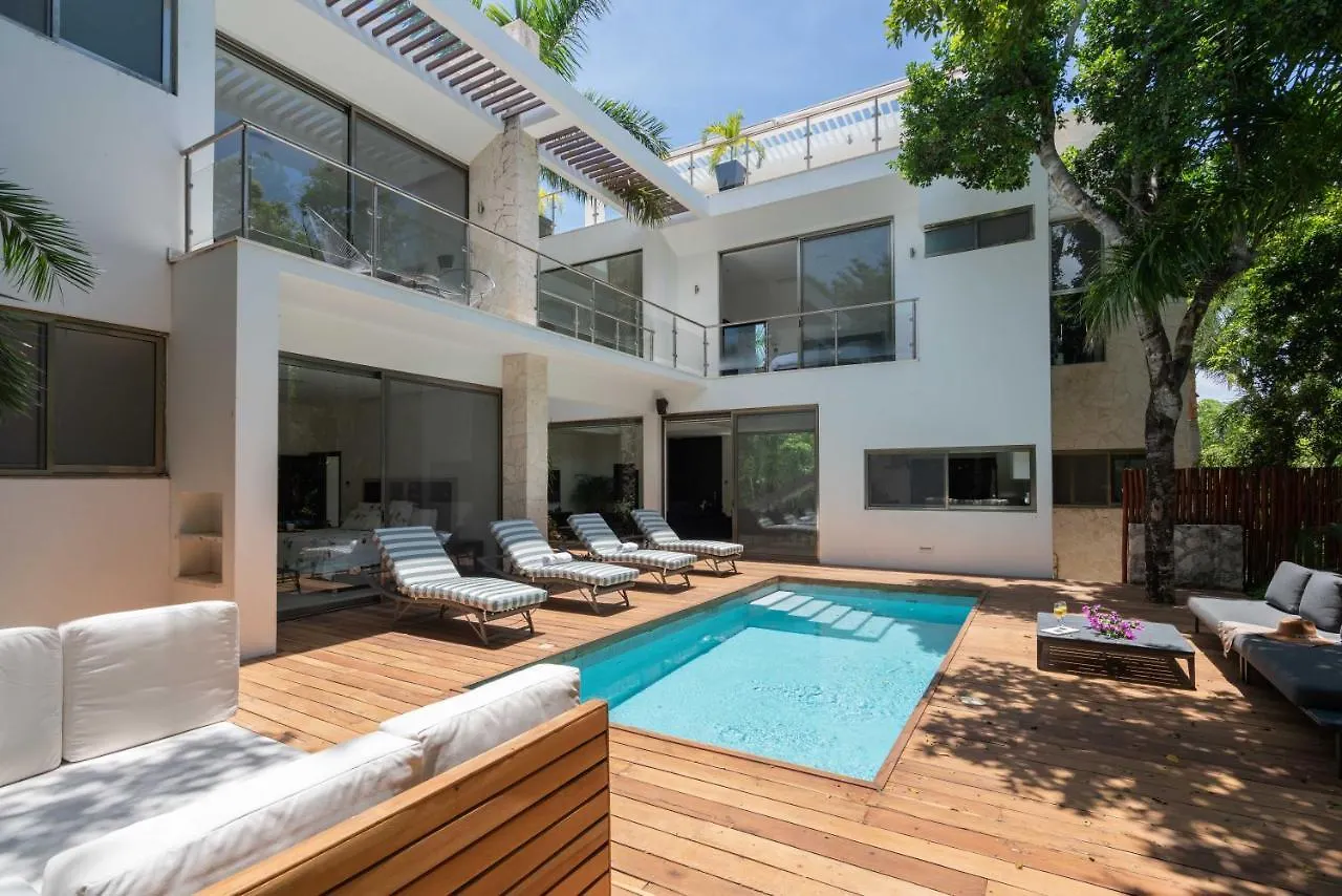 Executive Family Villa Fully Equipped Private Pool - Villa Las Olas Akumal Mexico