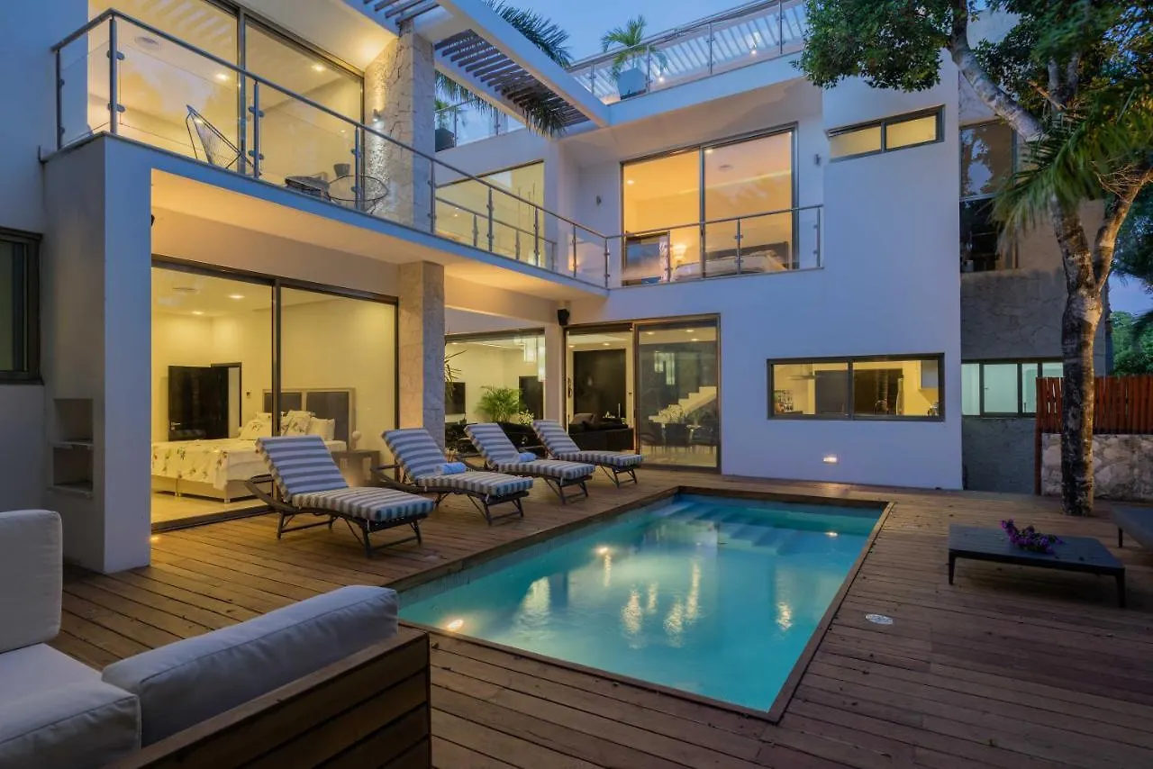 Executive Family Villa Fully Equipped Private Pool - Villa Las Olas Akumal